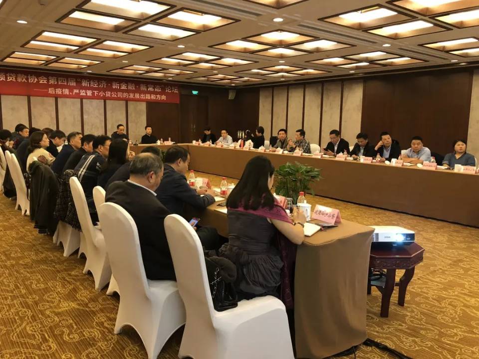     彩名堂小贷参加市小贷协会“新经济·新金融·新常态”论坛 