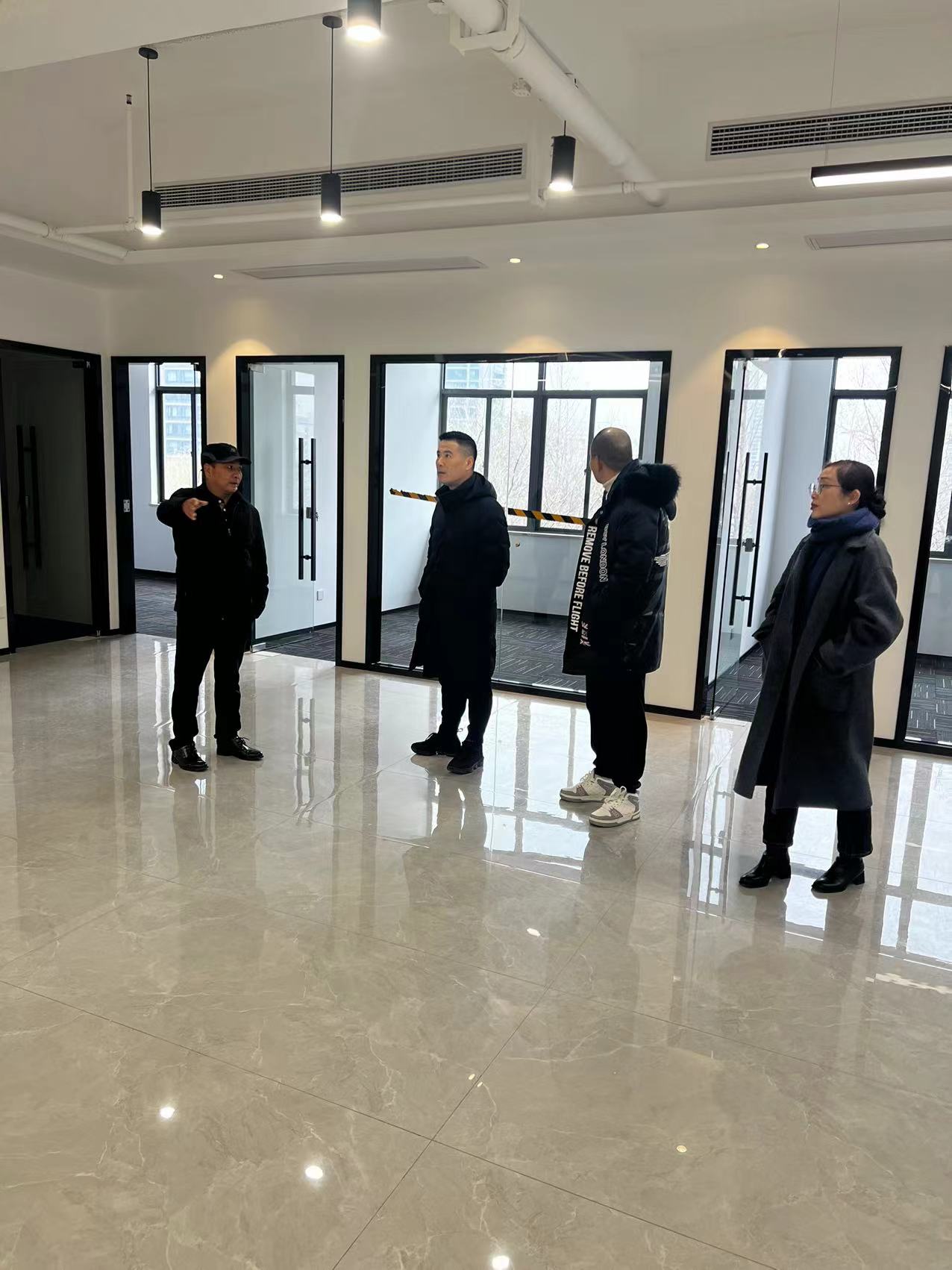 凝心聚力抓项目，，，，，奋力冲刺开门红——彩名堂文创集团领导班子开展节后项目考察工作