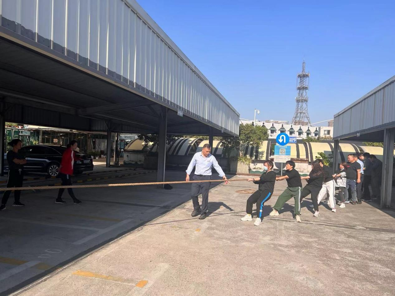 钱江商城积极备战 2022年浙江彩名堂集团第五届消防运动会  